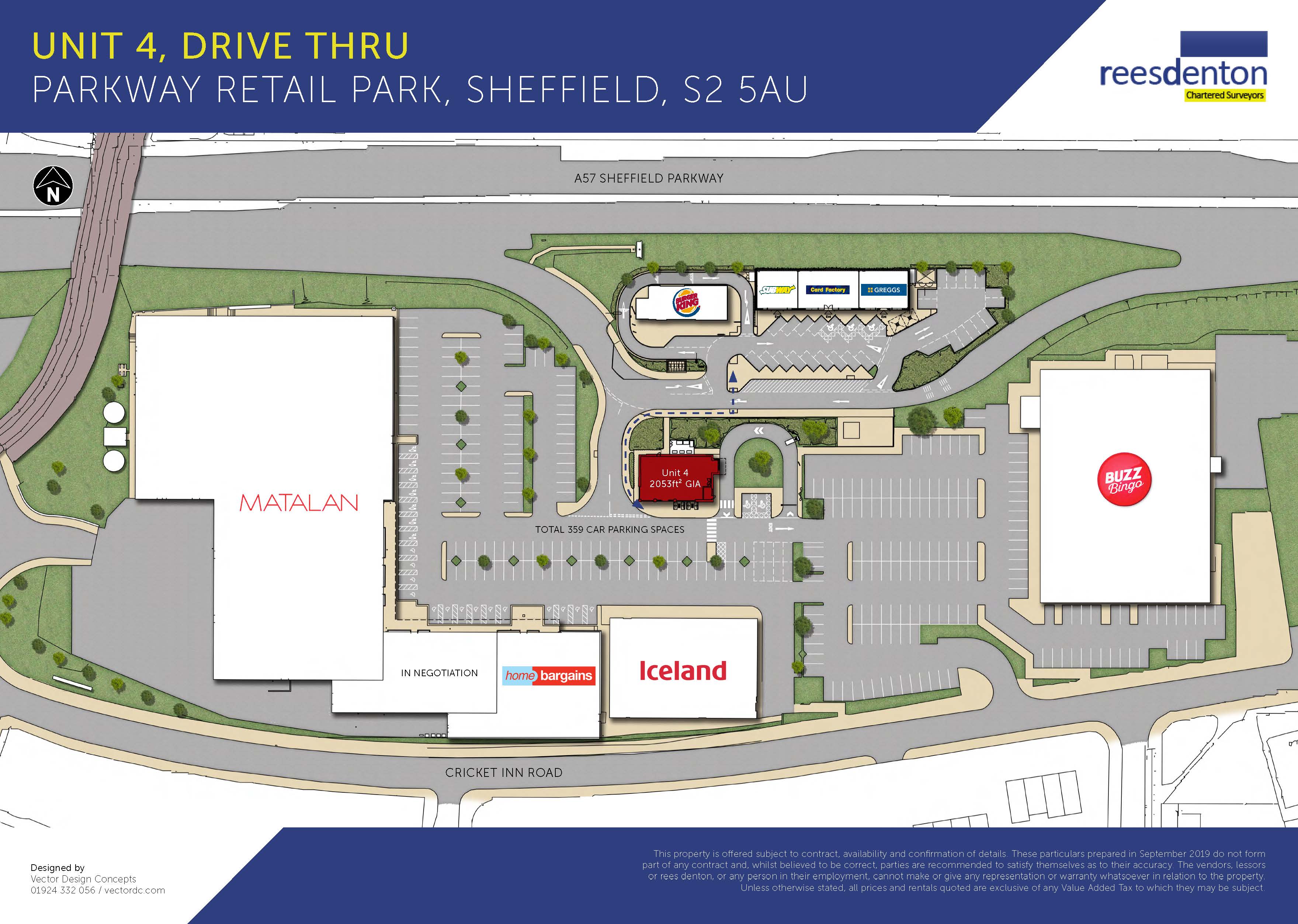 Sheffield S2 5Au, Unit 4 Drive Thru' Parkway Retail Park